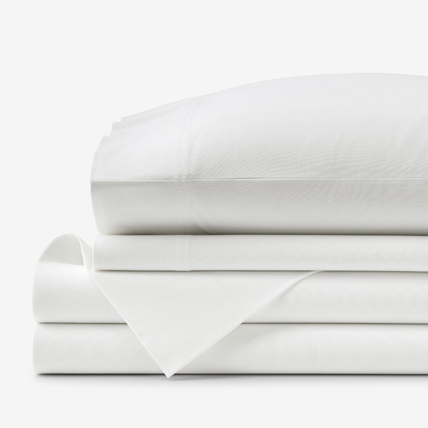 Classic Oxford Solid Bed Sheet Set