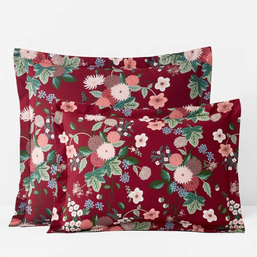 Dahlia Classic Cool Cotton Percale Sham