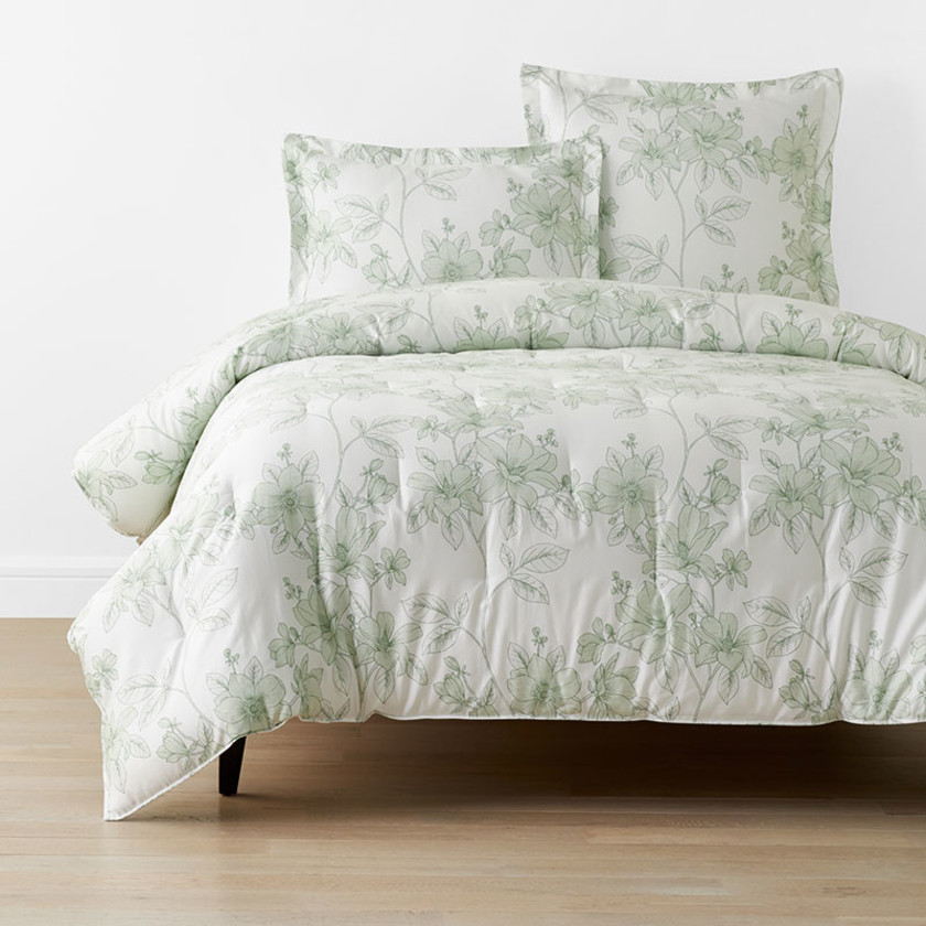 Spring Vine Classic Smooth Sateen Comforter