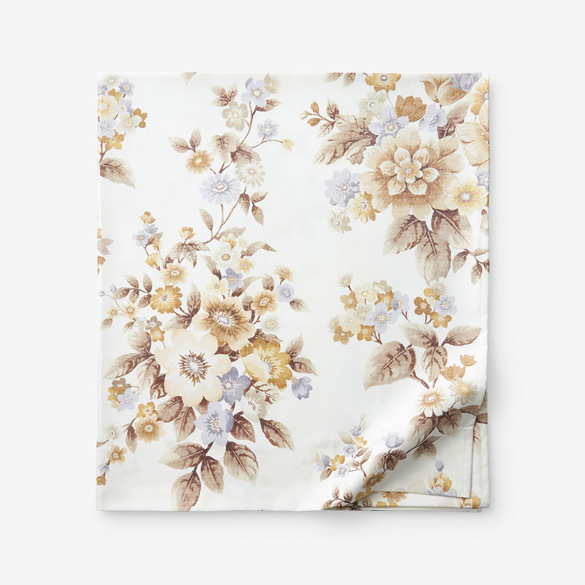 Primrose Bloom Premium Smooth Wrinkle-Free Sateen Flat Bed Sheet