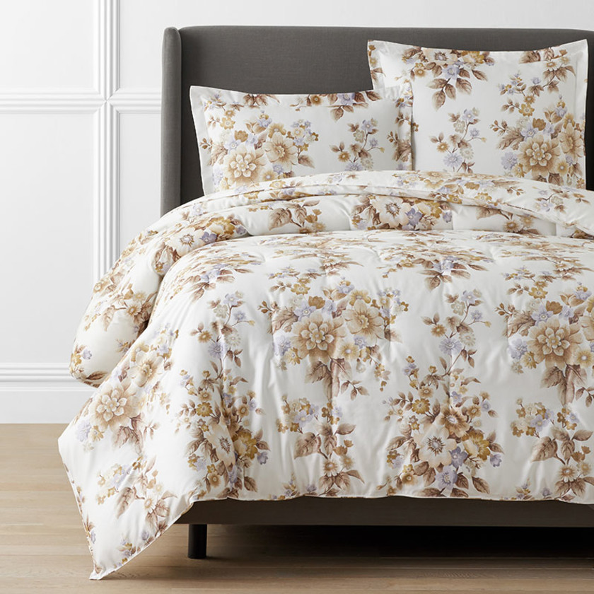 Primrose Bloom Premium Smooth Wrinkle-Free Sateen Comforter