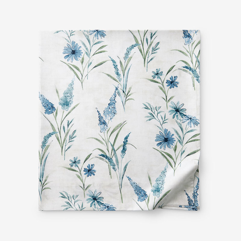 Nature's Vine Classic Smooth Sateen Flat Bed Sheet