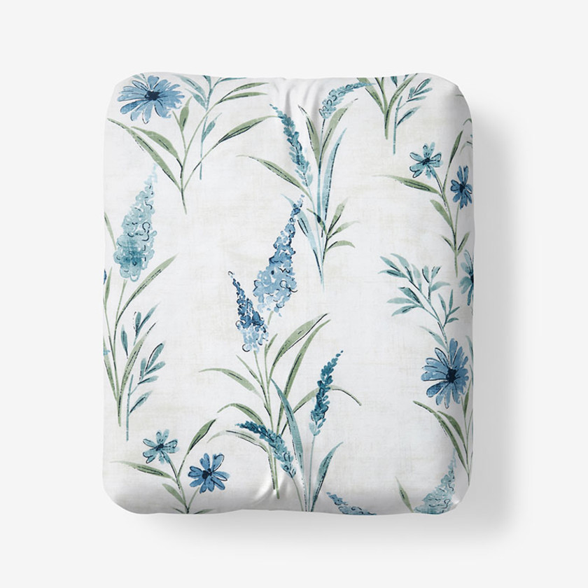 Nature's Vine Classic Smooth Sateen Fitted Bed Sheet