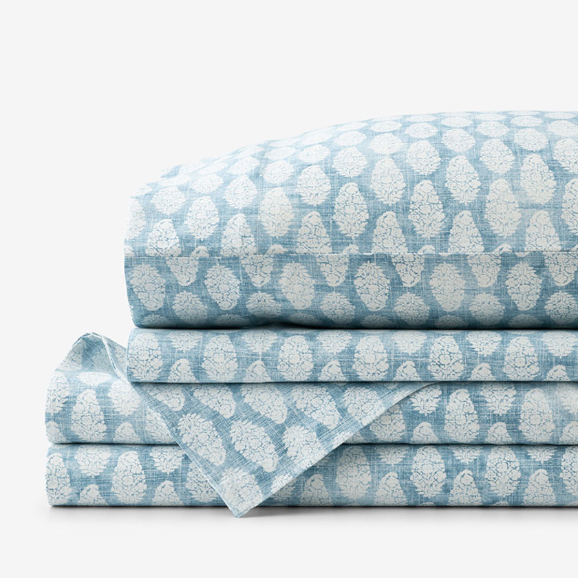Sarika Premium Smooth Sateen Bed Sheet Set