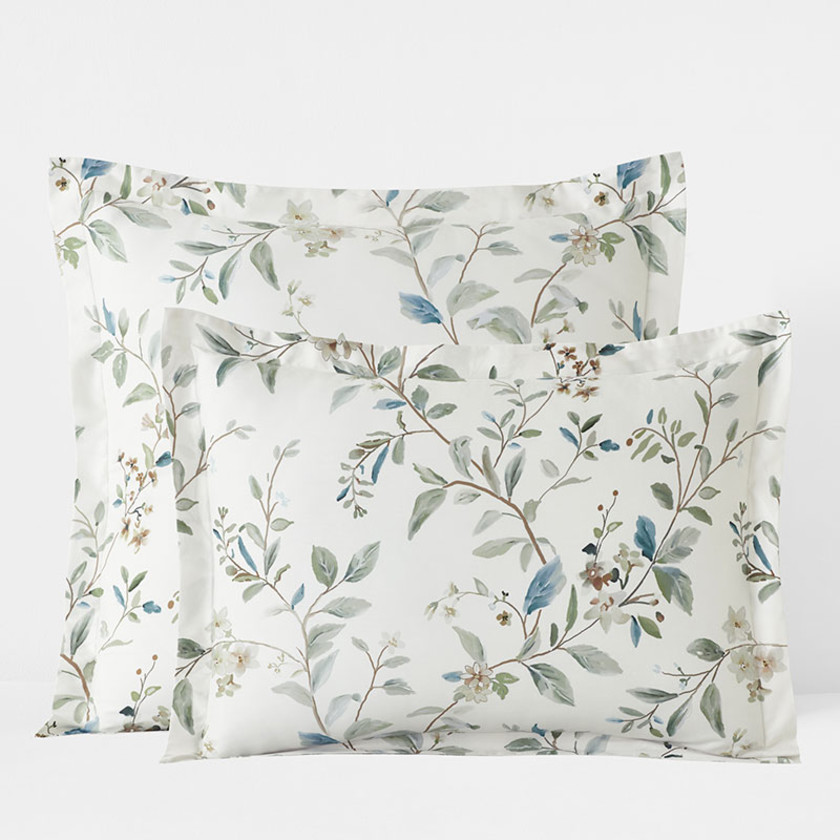 Whispering Leaves Premium Smooth Wrinkle-Free Sateen Sham