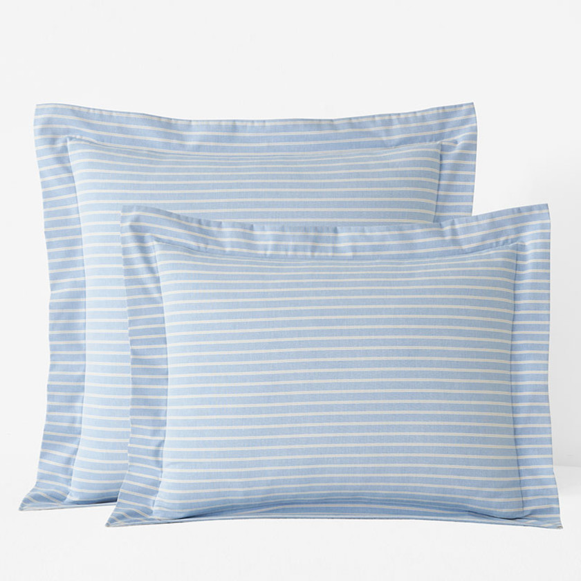 Classic Oxford Yarn-Dyed Stripe Sham