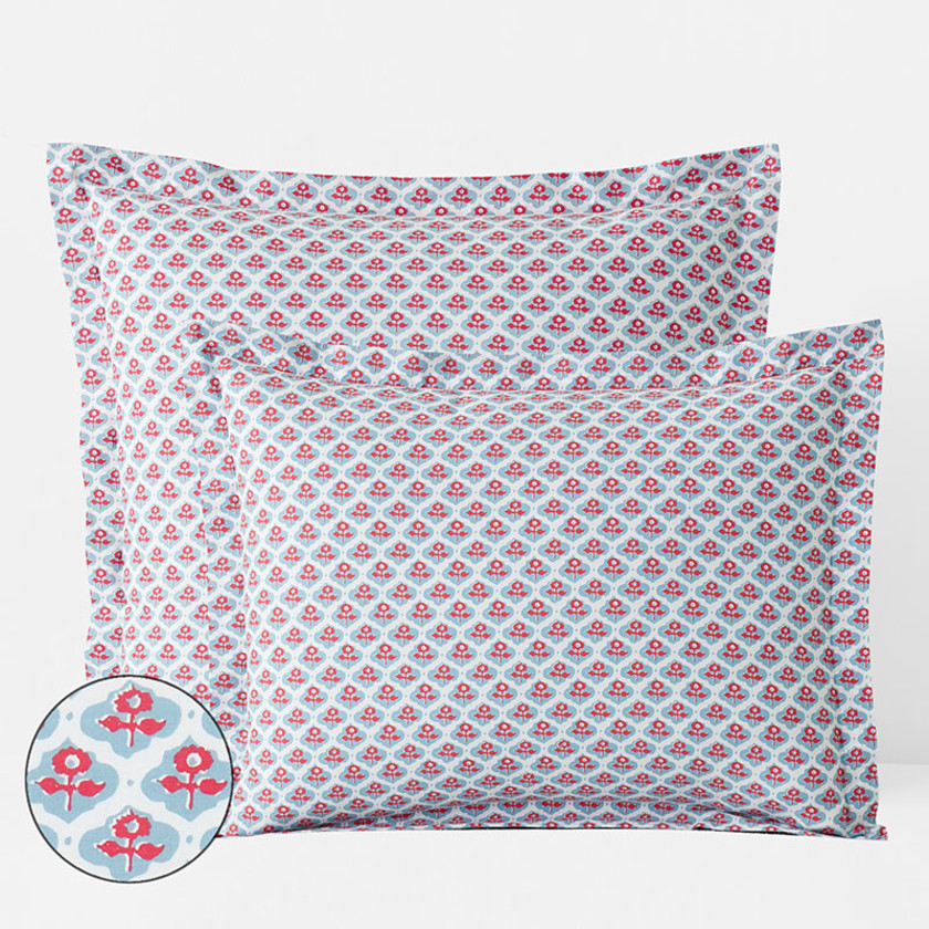 Mini Garden Classic Cool Cotton Percale Sham