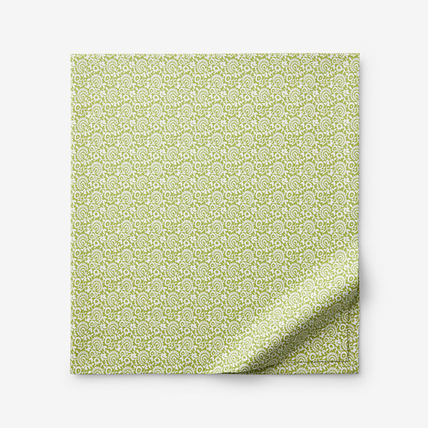 Mini Garden Classic Cool Cotton Percale Flat Bed Sheet