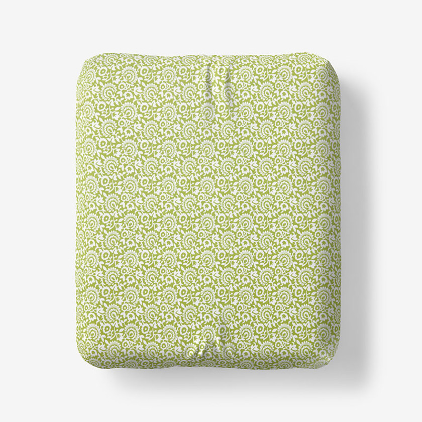 Mini Garden Classic Cool Cotton Percale Fitted Bed Sheet