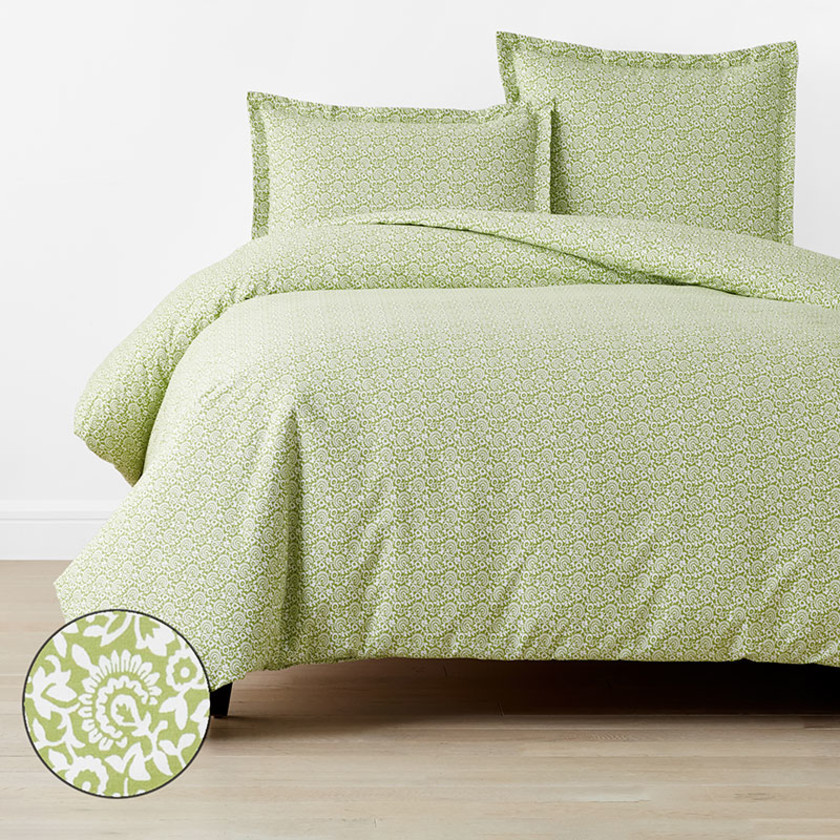 Mini Garden Classic Cool Cotton Percale Duvet Cover