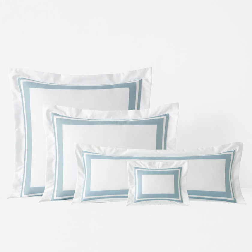 Double Border Premium Smooth Supima® Cotton Wrinkle-Free Sateen Sham