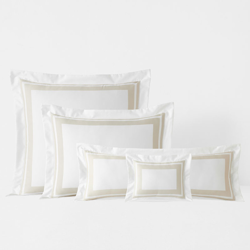 Double Border Premium Smooth Supima® Cotton Wrinkle-Free Sateen Sham