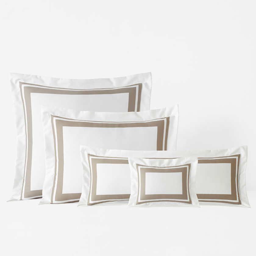 Double Border Premium Smooth Supima® Cotton Wrinkle-Free Sateen Sham
