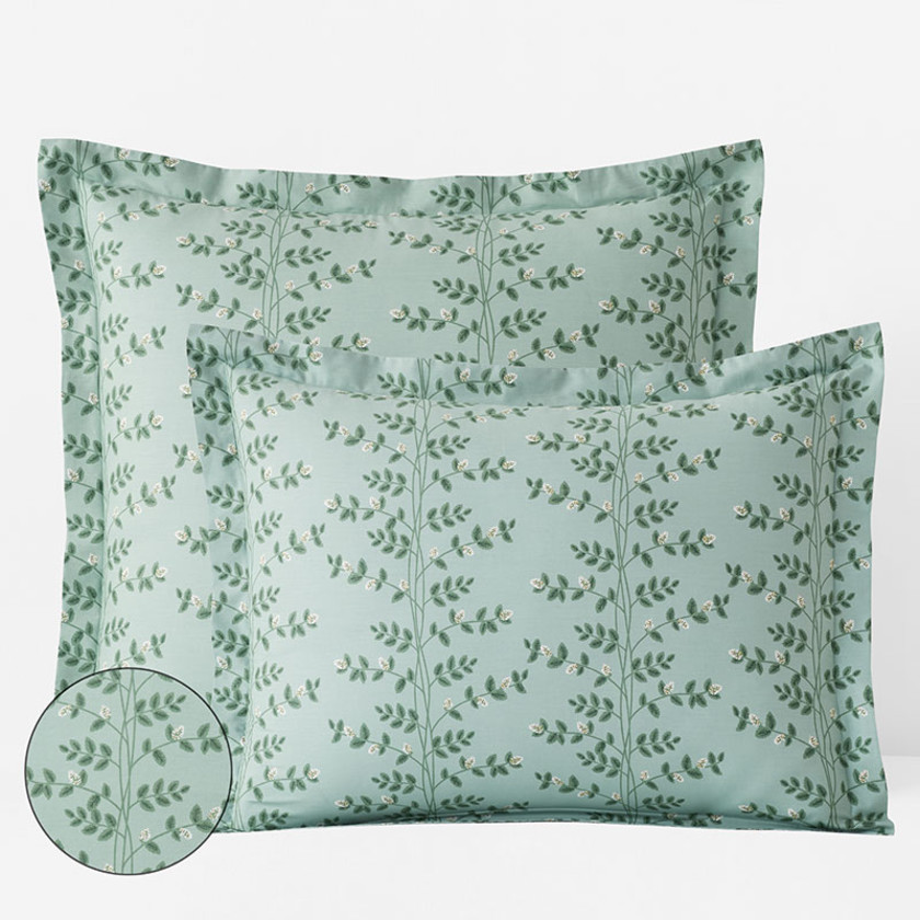 Climbing Vines Classic Cool Cotton Percale Sham