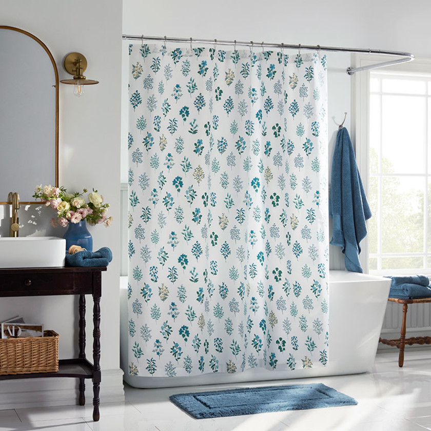 Hawthorne Classic Cool Cotton Percale Shower Curtain