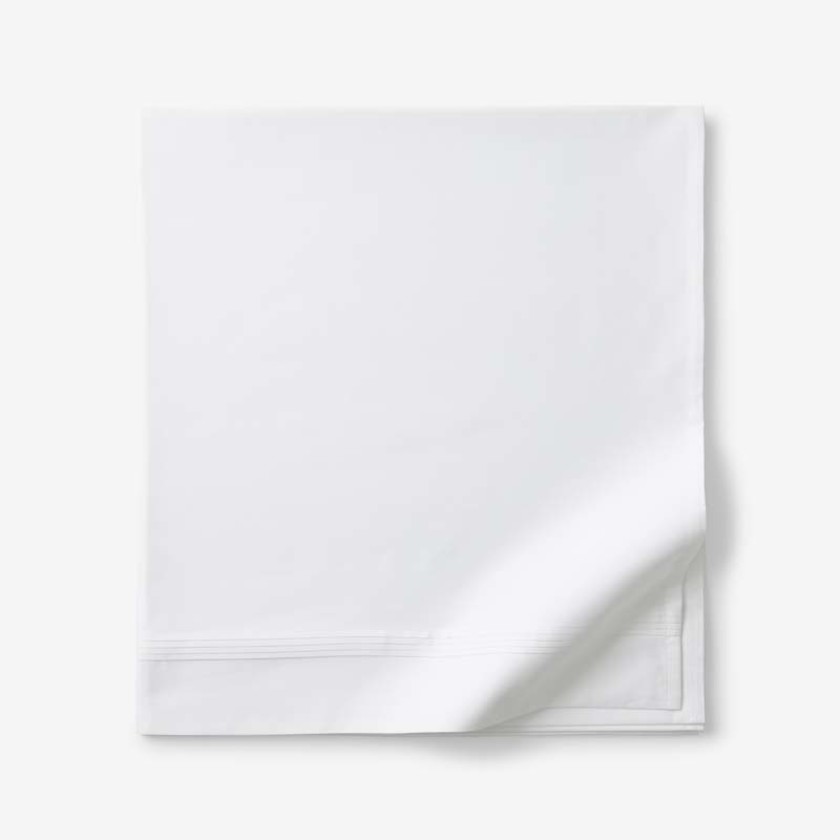 Egyptian Cotton Premium Smooth Sateen Flat Bed Sheet
