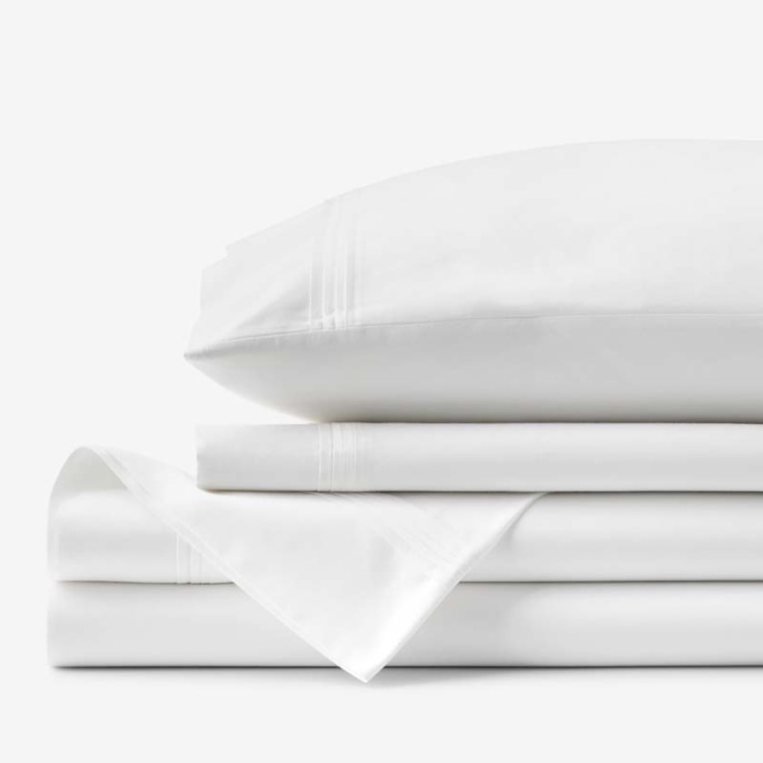 Egyptian Cotton Premium Smooth Sateen Bed Sheet Set