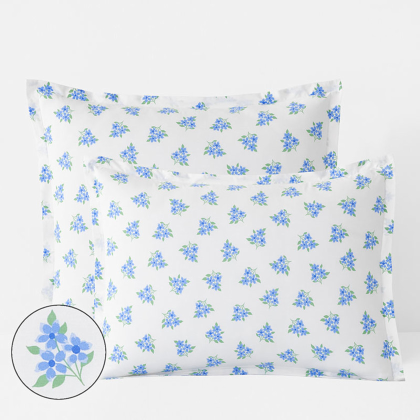 Sunshine & Blooms Classic Cool Cotton Percale Sham