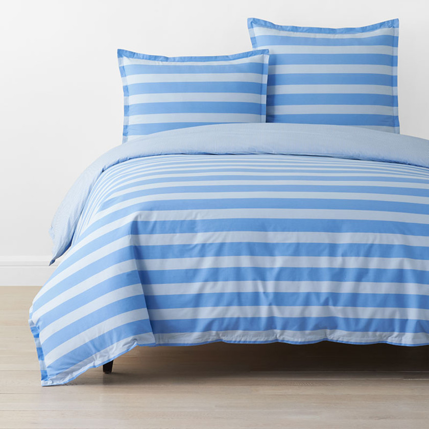 Sunshine & Blooms Classic Cool Cotton Percale Duvet Cover