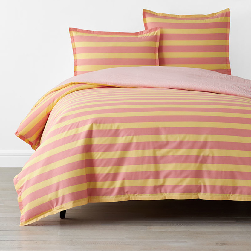 Sunshine & Blooms Classic Cool Cotton Percale Duvet Cover