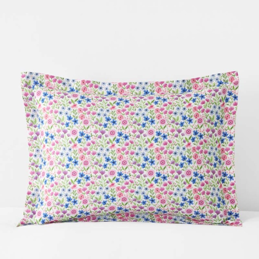 Joy Garden Classic Cool Organic Cotton Percale Sham