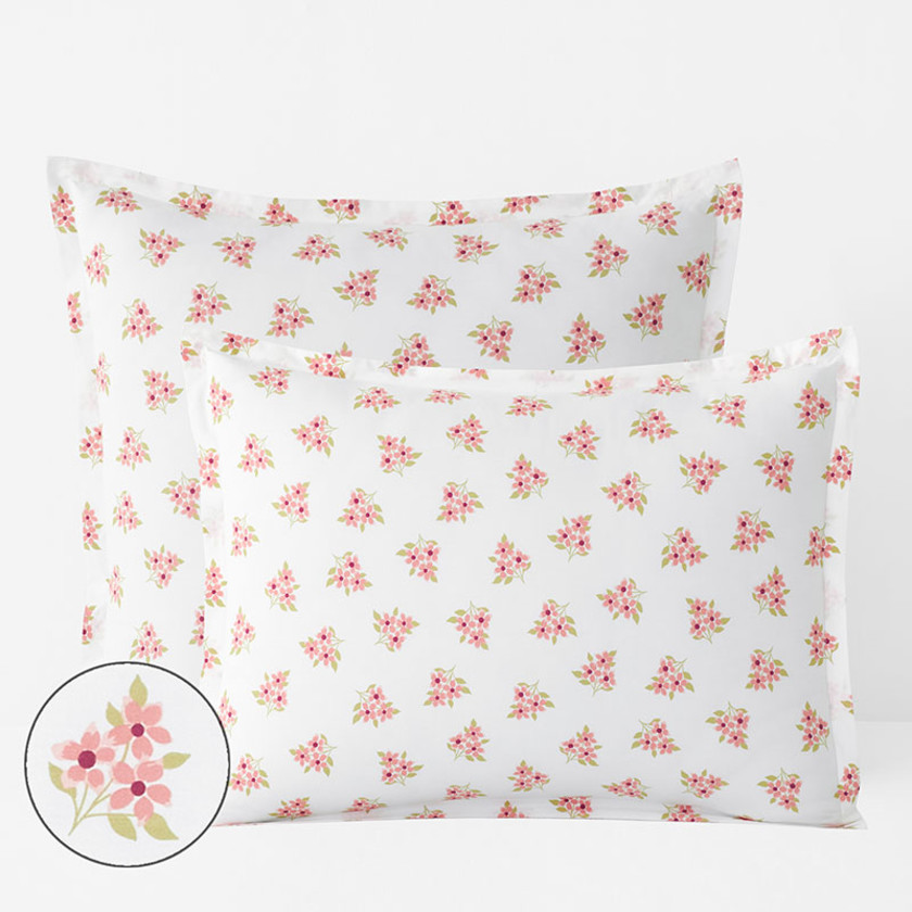 Sunshine & Blooms Classic Cool Cotton Percale Sham