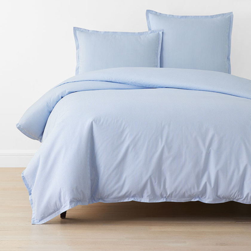 Sunshine & Blooms Classic Cool Cotton Percale Duvet Cover