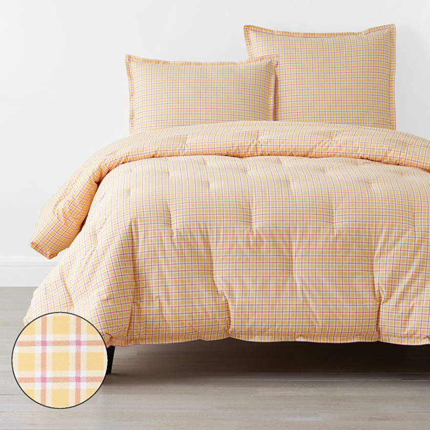 Sunshine & Blooms Classic Cool Cotton Percale Comforter