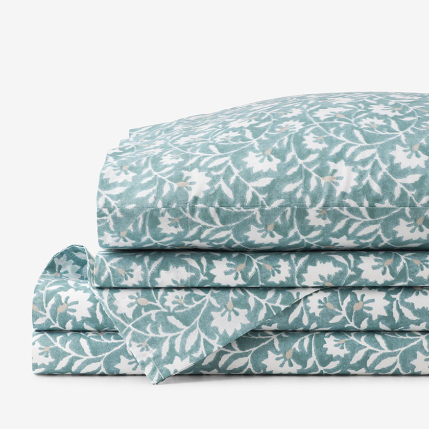Ellary Classic Cool Cotton Percale Bed Sheet Set