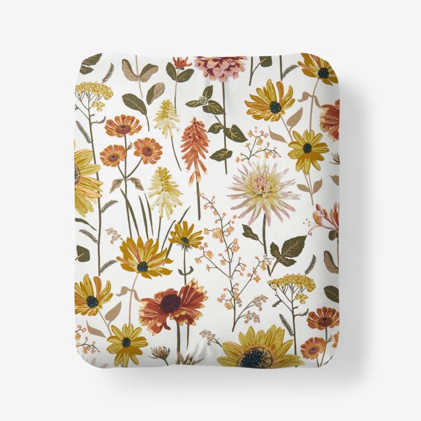 Daisies Classic Smooth Sateen Fitted Bed Sheet