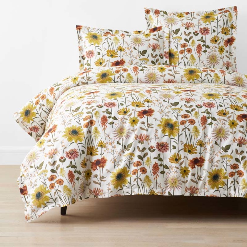 Daisies Classic Smooth Sateen Duvet Cover