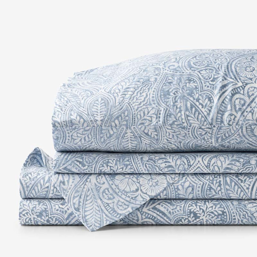 Paisley Grace Floral Premium Smooth Wrinkle-Free Sateen Bed Sheet Set
