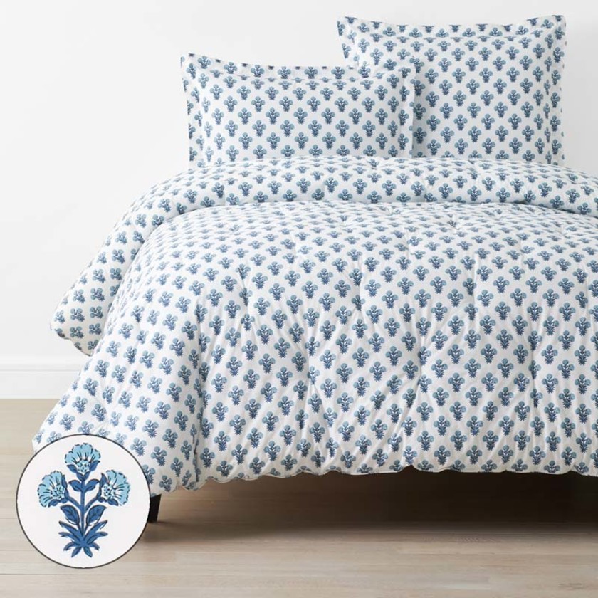Suhana Garment Washed Cotton Percale Comforter