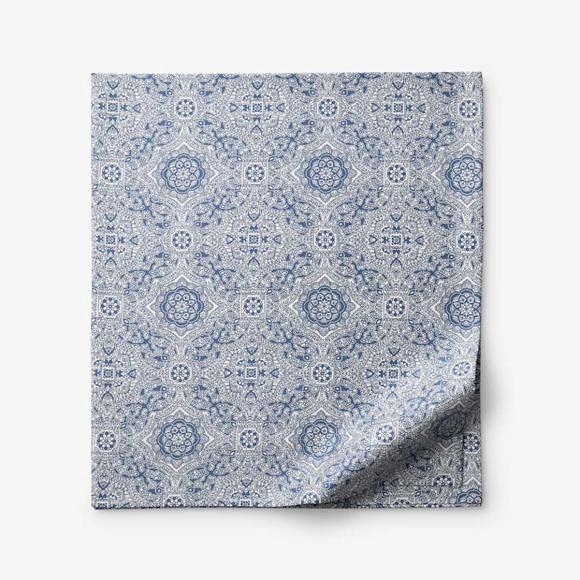 Floral Tapestry Premium Smooth Sateen Flat Bed Sheet