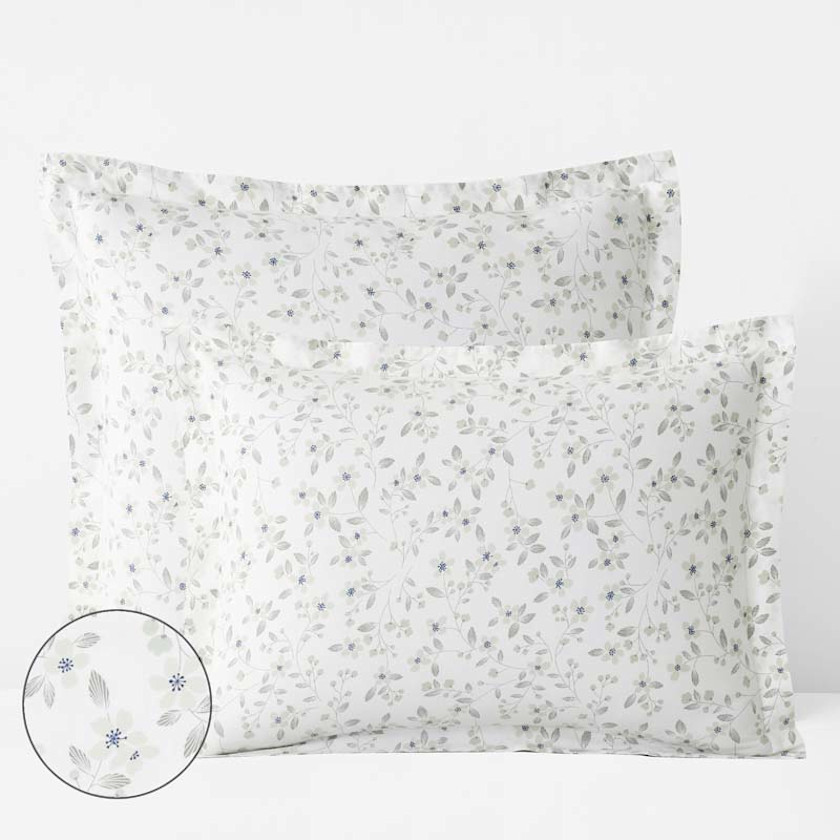 Floral Bliss Garment Washed Cotton Percale Sham