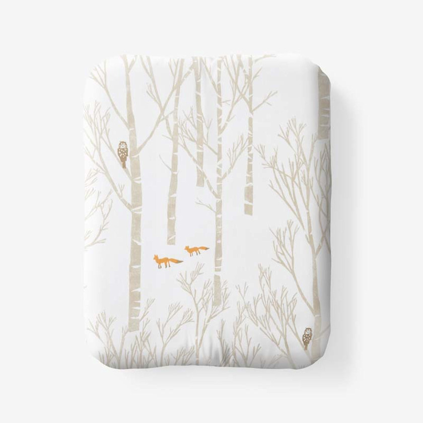 Holiday Print Classic Ultra-Cozy Cotton Velvet Flannel Fitted Bed Sheet