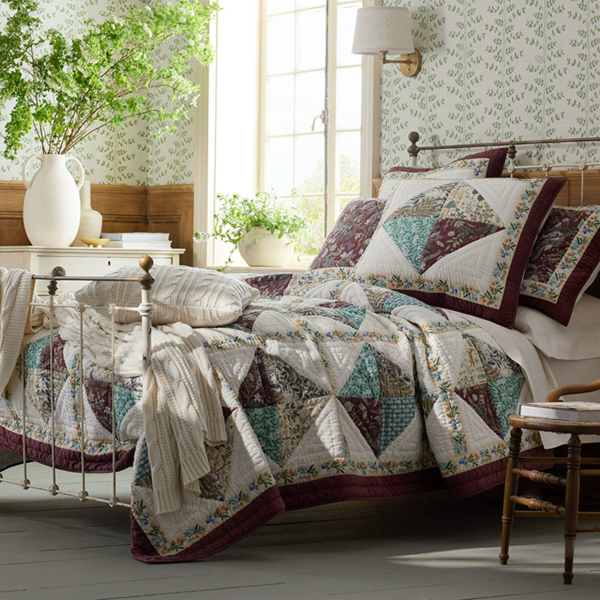Mulberry Farm Quilted Sham - Multi, Standard,Multi