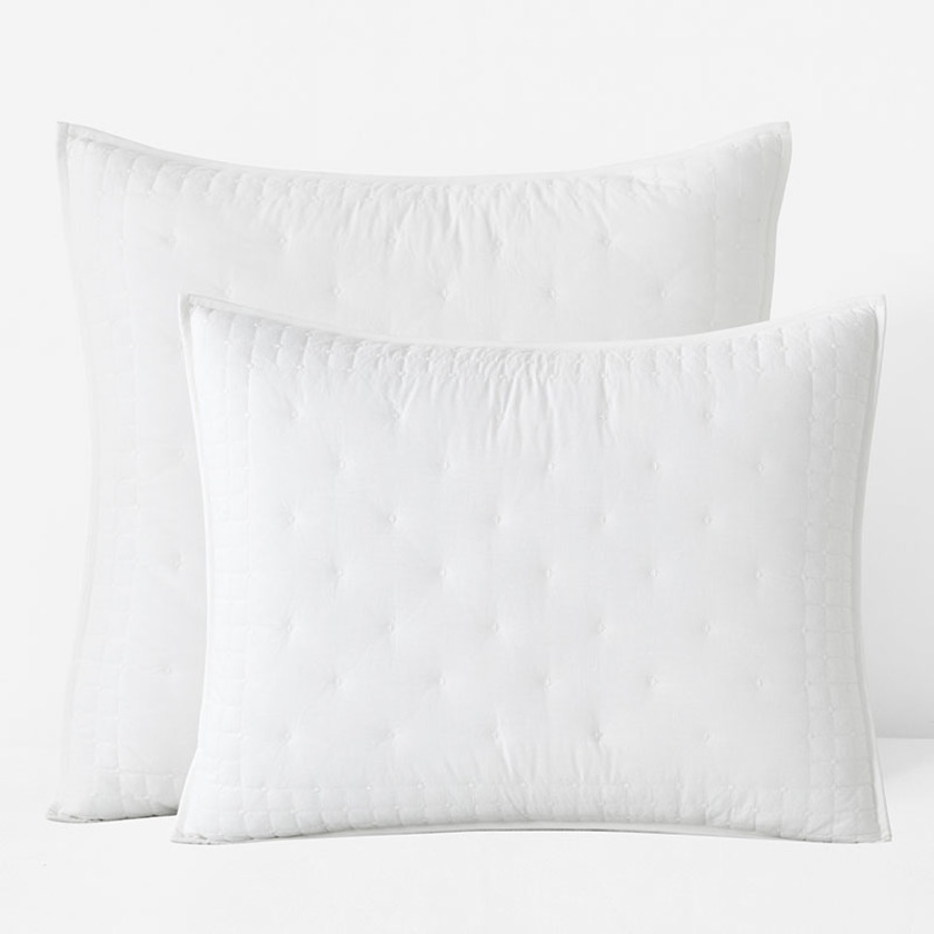 Pintuck Quilted Sham