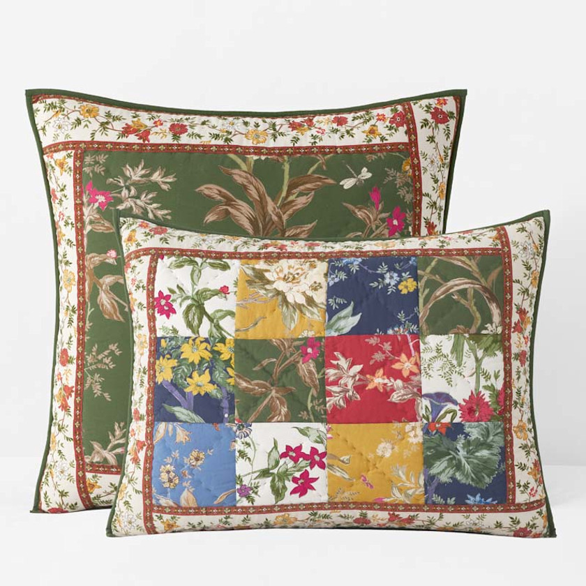 Aaliyah Patchwork Quilted Sham