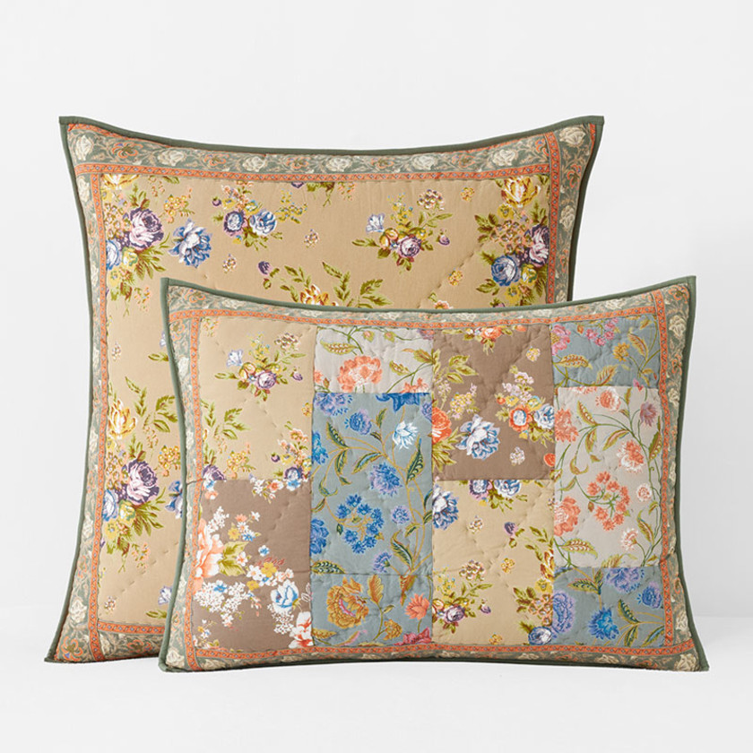 Bettina Patchwork Quilted Sham