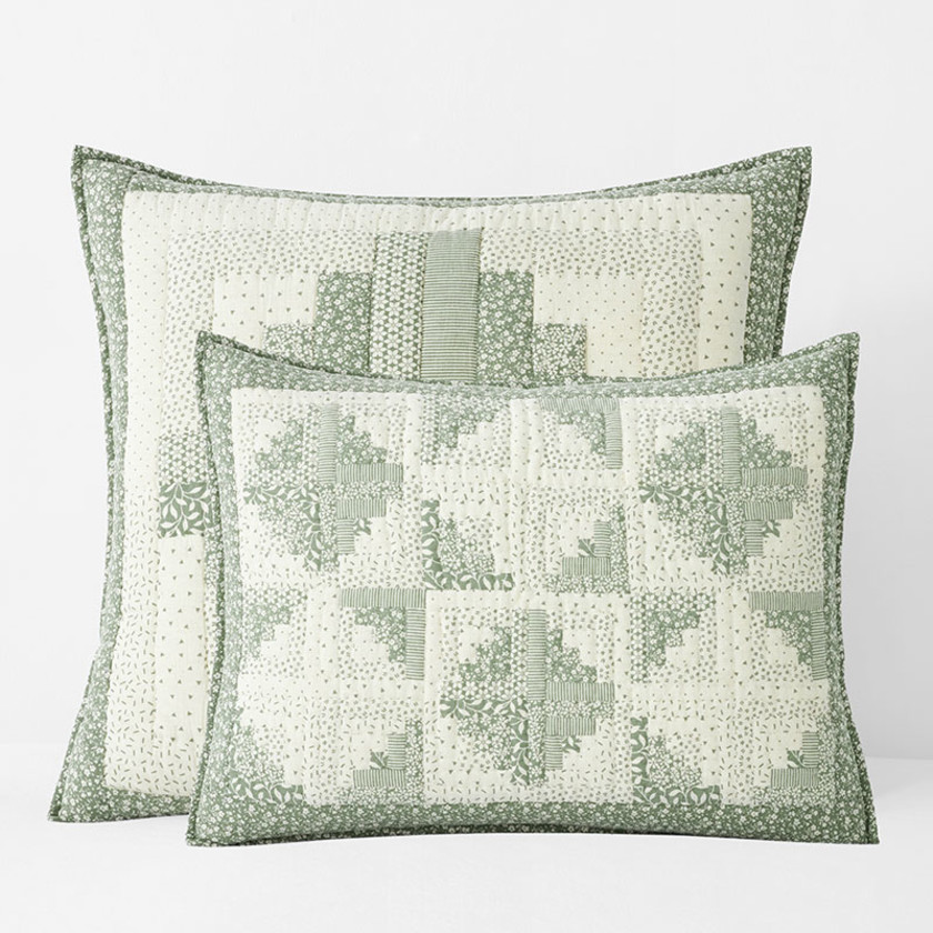 Leighton Patchwork Quilted Sham