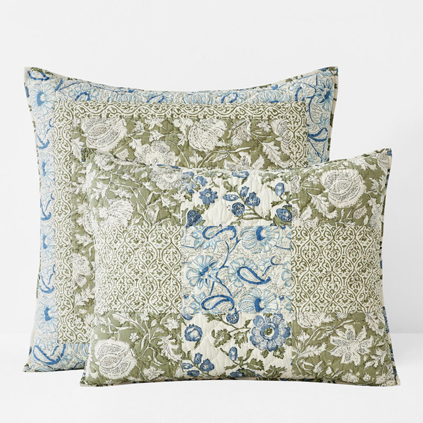 Blair Patchwork Quilted Sham
