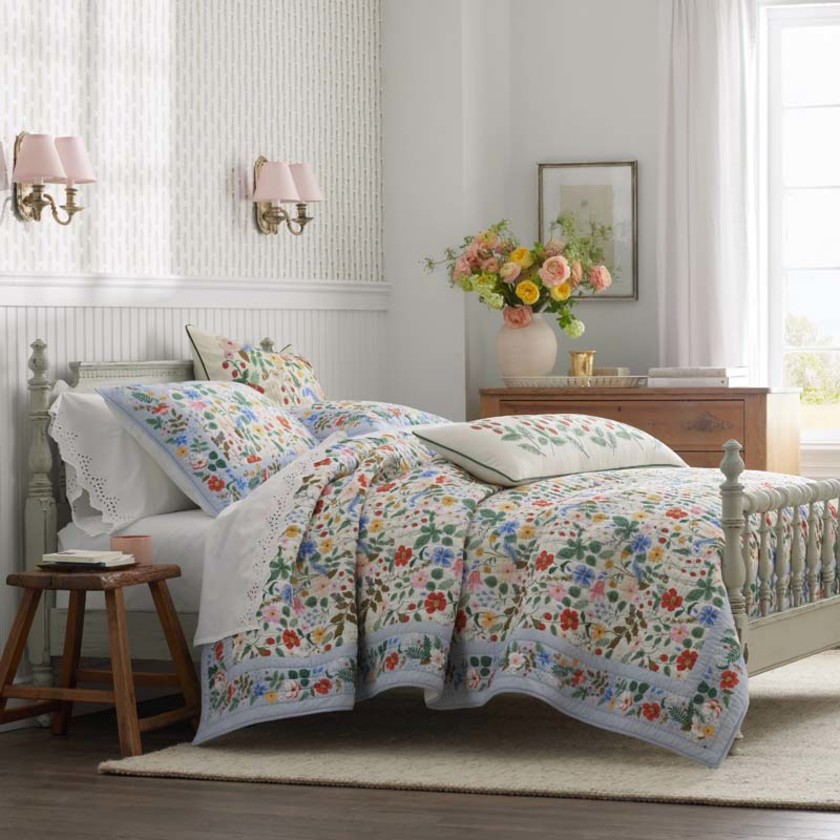Strawberry Fields Quilt - Multi, Twin/Twin XL,Multi