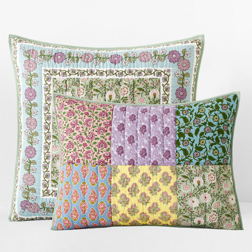 Rasha Patchwork Quilted Sham