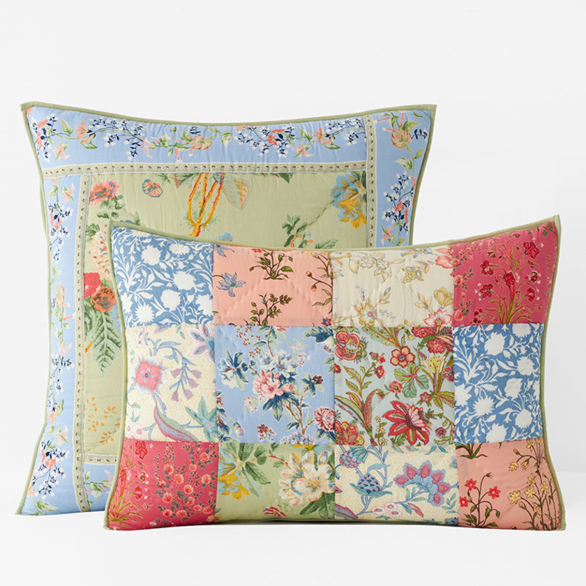 Faelynn Patchwork Quilted Sham