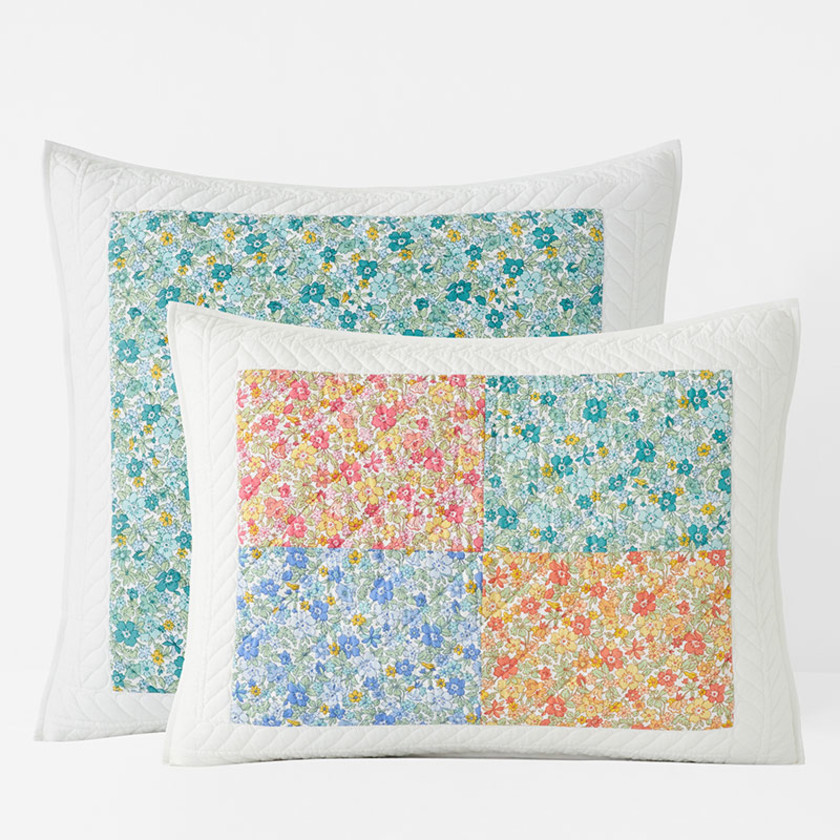 Brenna Patchwork Quilted Sham