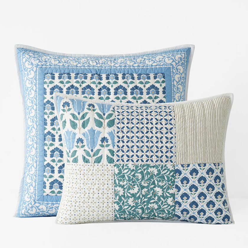 Ellary Patchwork Quilted Sham
