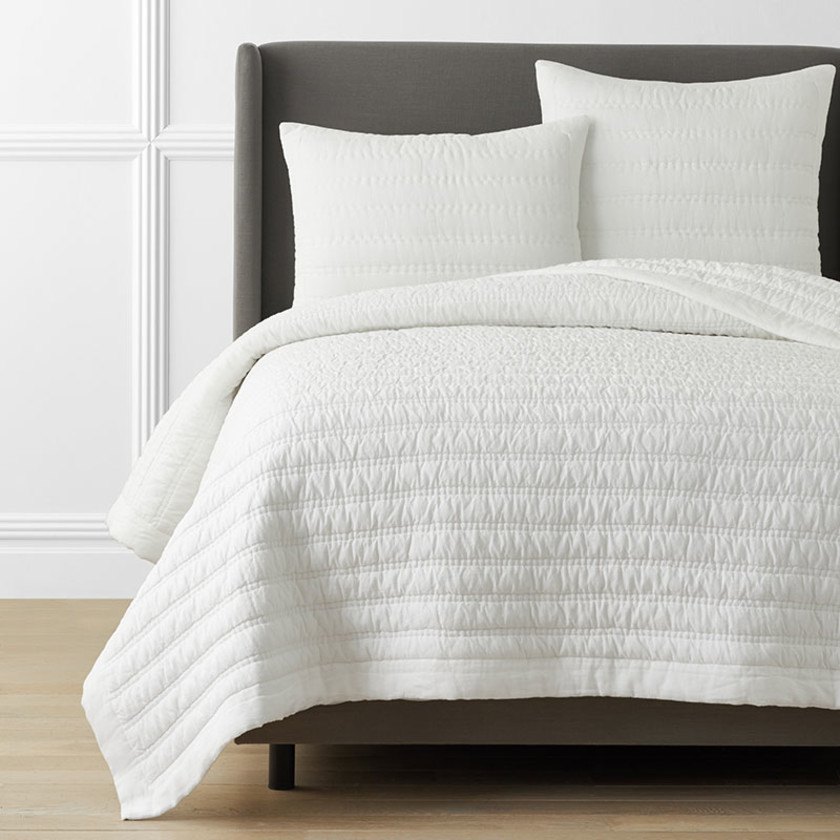 Premium Breathable Washed Linen Solid Quilt