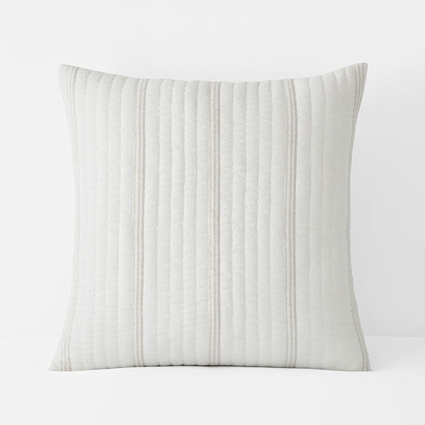 Stripe Quilted Sham