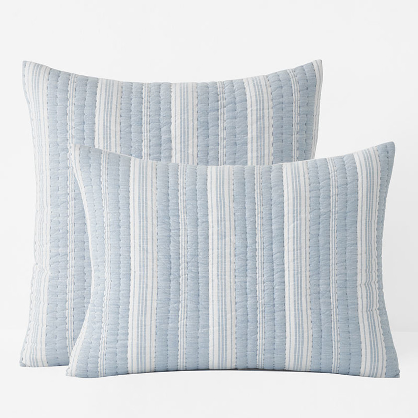 Stripe Quilted Sham